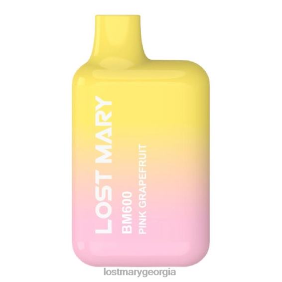 F4XTN154 - LOST MARY flavours ranked - Pink Grapefruit LOST MARY BM600 Disposable Vape