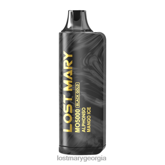F4XTN92 - LOST MARY vape Georgia - Alphonso Mango Ice LOST MARY MO5000 Black Gold Edition