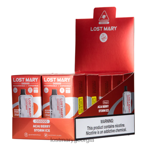 F4XTN1 - LOST MARY vape price - Acai Berry Storm Ice LOST MARY OS5000 Luster