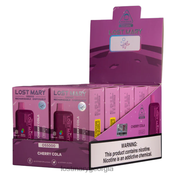 F4XTN22 - LOST MARY vape Georgia - Cherry Cola LOST MARY OS5000
