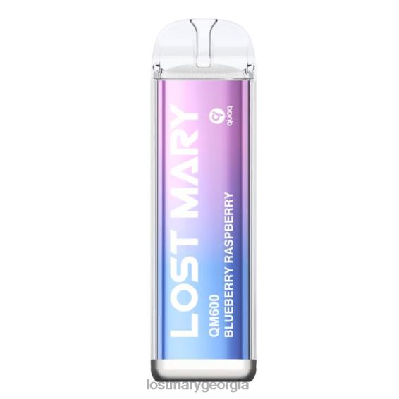 F4XTN158 - LOST MARY vape - Blueberry Raspberry LOST MARY QM600 Disposable Vape