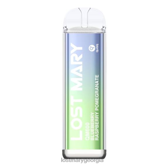 F4XTN159 - LOST MARY Georgia - Blueberry Raspberry Pomegranate LOST MARY QM600 Disposable Vape