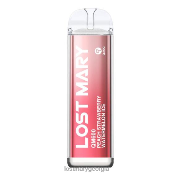 F4XTN166 - LOST MARY online - Peach Strawberry Watermelon LOST MARY QM600 Disposable Vape
