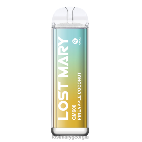 F4XTN169 - LOST MARY Georgia - Pineapple Coconut LOST MARY QM600 Disposable Vape