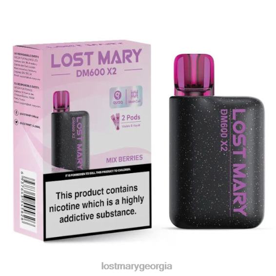 F4XTN196 - LOST MARY online - Mix Berries LOST MARY DM600 X2 Disposable Vape
