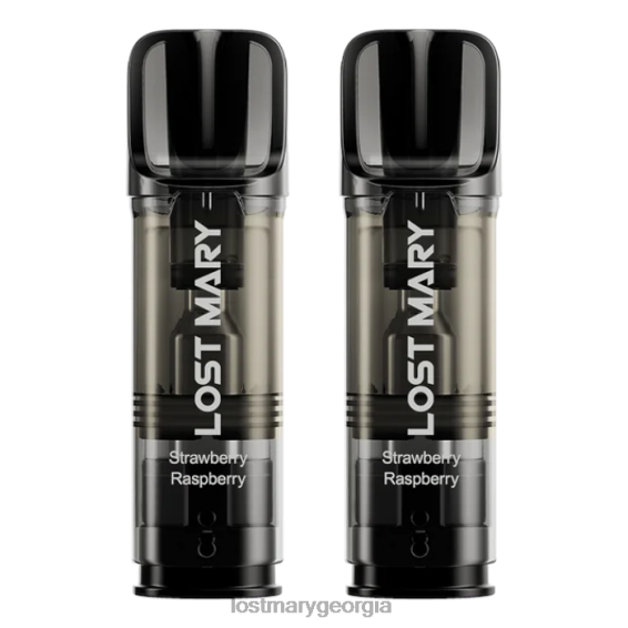 F4XTN178 - LOST MARY vape - Strawberry Raspberry LOST MARY Tappo Prefilled Pods - 20mg - 2PK