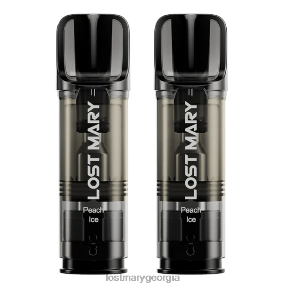 F4XTN180 - LOST MARY vape flavours - Peach Ice LOST MARY Tappo Prefilled Pods - 20mg - 2PK
